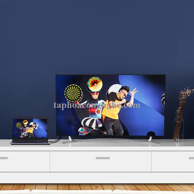 Ugreen 40840 0.5M màu Đen Cáp âm thanh 2 đầu Bông sen sang 3.5mm Dương đầu bọc nhôm mạ vàng AV135 30040840